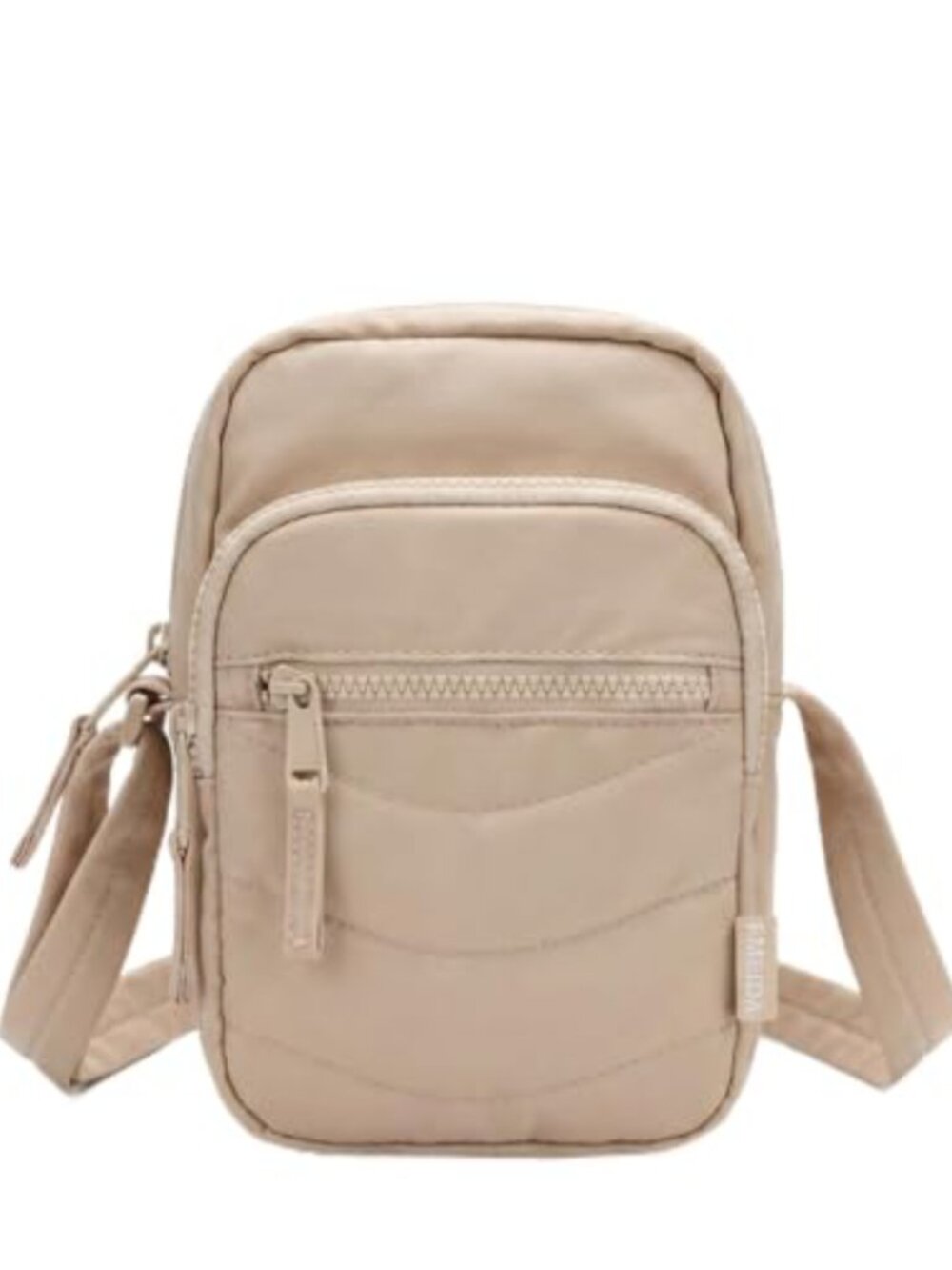 Quilted Crossbody Bag Lightweight Multi-Pocket Travel Purse